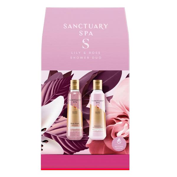 Sanctuary Spa Lily & Rose Shower Duo