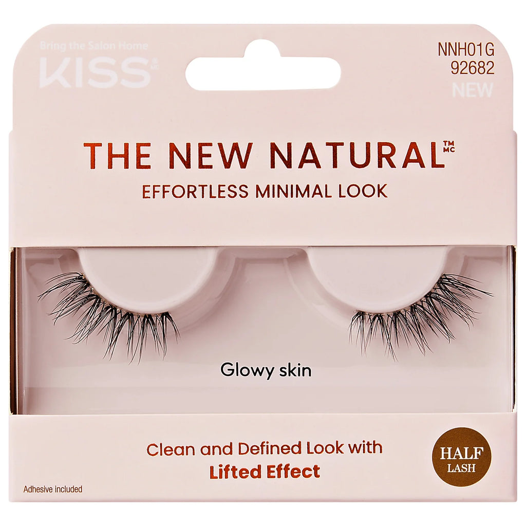 Kiss The New Natural Half Lash Glowy Skin