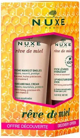 Nuxe Reve De Miel Hand Cream & Lipbalm Offer